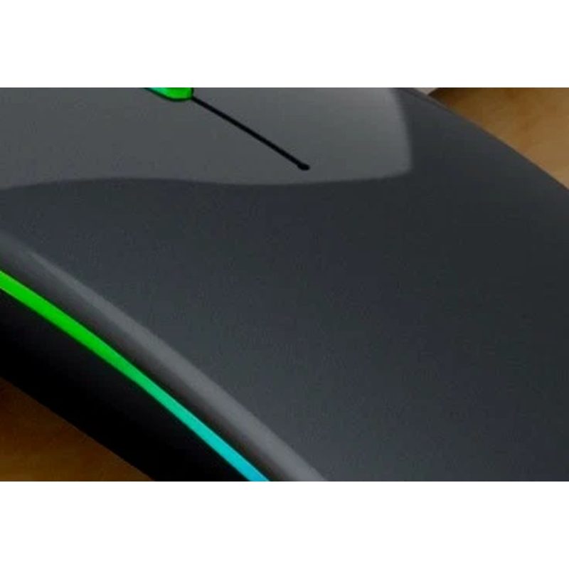 RGB 无线鼠标 双模连接 静音办公款 细节图2