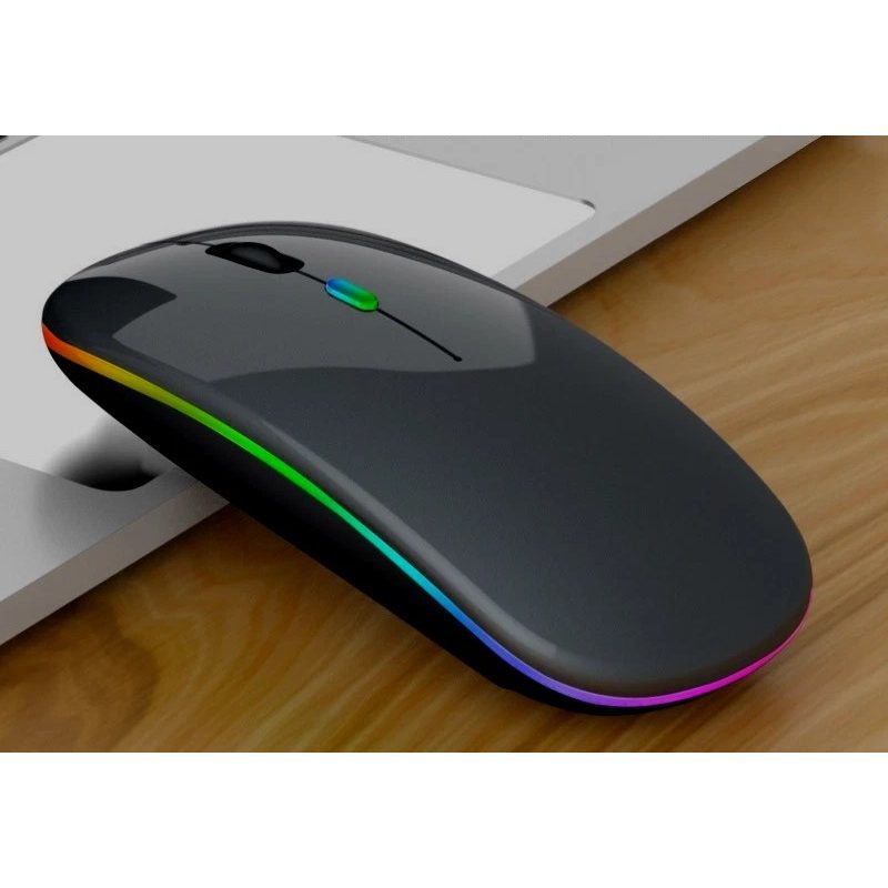RGB 无线鼠标 双模连接 静音办公款